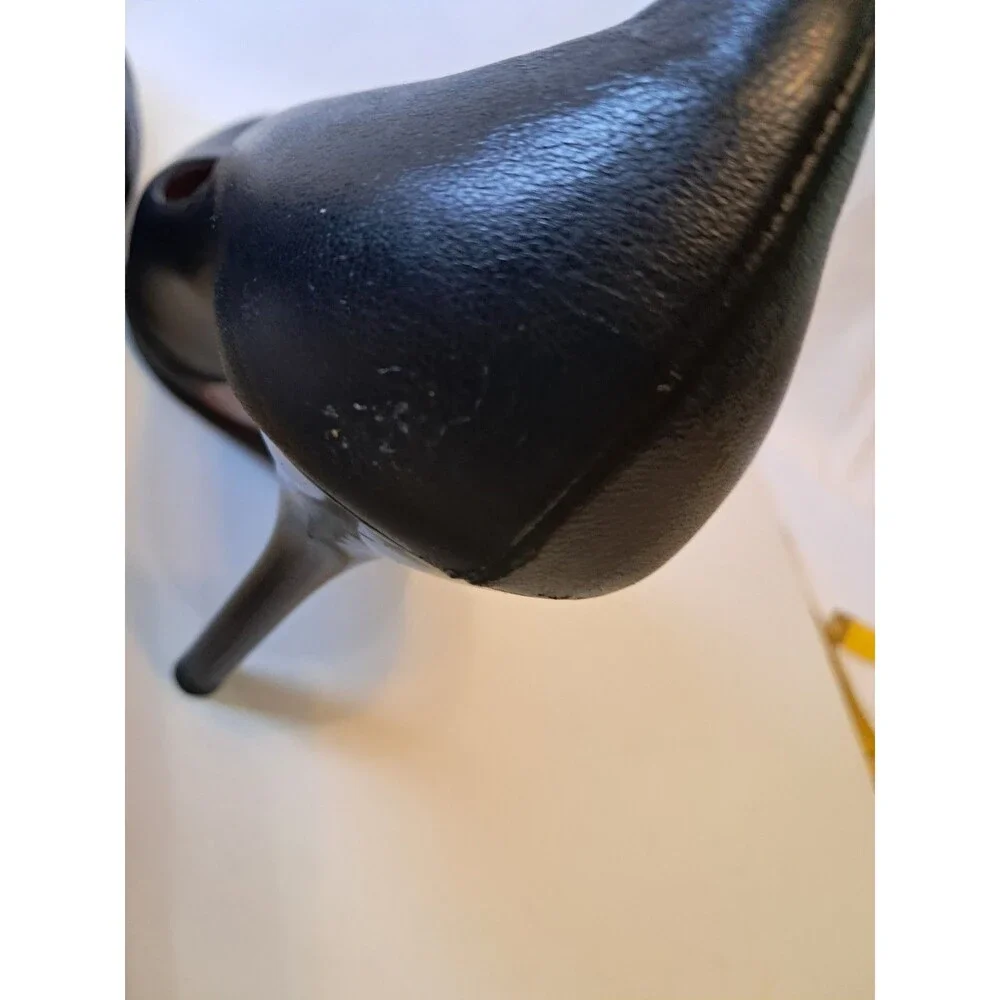 Les Tropeziennes Massimo Palazzo Size 39 EU/8.5 US Black Leather Pumps 4